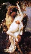 Alexandre Cabanel Nymphe et Saty oil on canvas